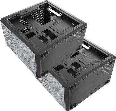 Корпус Cooler Master MasterBox Q300L V2 Mini-Tower mATX з 120 мм вентилятором, склом, USB 3.2 Gen 2x2