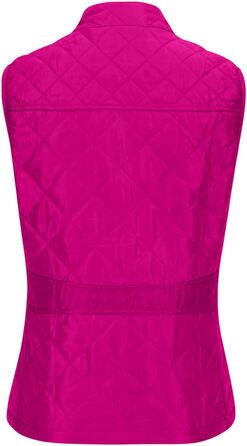 Жіночий теплий жилет з пуховим наповнювачем, вітро- та водовідштовхувальний, для активного відпочинку, з кишенями, колір рожевий, розмір S