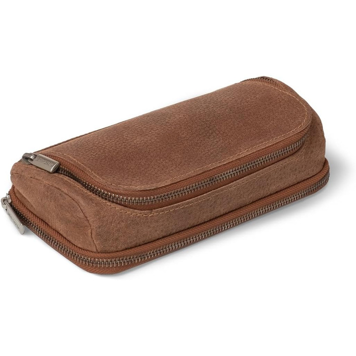 Cable Bag, Cable Organizer, Cable Case, Tech Pouch, Organizer Bag, Universal Pouch - Model 021 (Cognac)