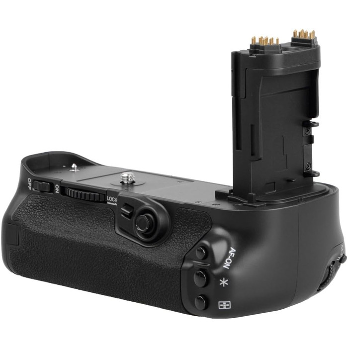 Акумуляторний блок (Battery Grip) сумісний з Canon EOS 7D Mark II, аналог BG-E16, оригінальна якість, з вертикальним (горизонтальним) затвором, для 2 акумуляторів (без акумуляторів)