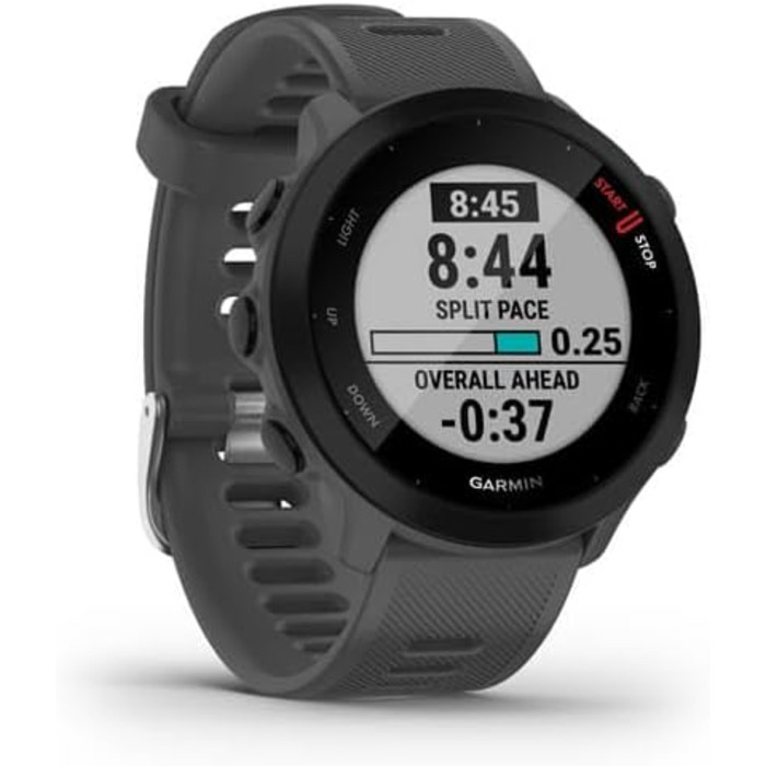 Garmin Forerunner 55 Monterra Grey - GPS-годинник для бігу та фітнесу, 010-02562-13