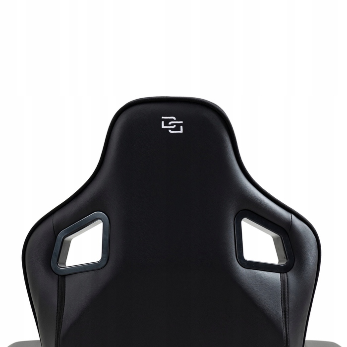 Ігрове крісло Delagear G 808, чорне, оббивка з тканини