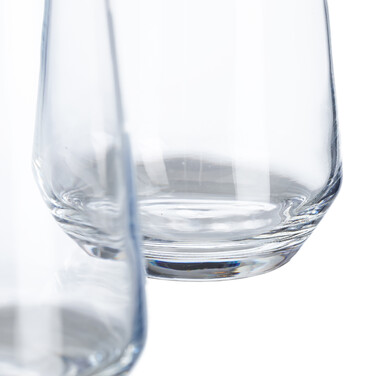 Relaxdays Set of 6 Decorative Drinking Glasses