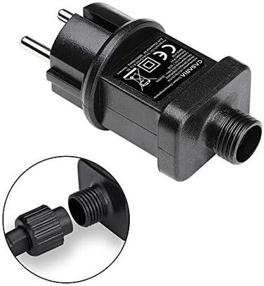 Гірлянда святкова CASARIA 5м, 100 LED, тепле біле світло, для декорування приміщень та вулиці