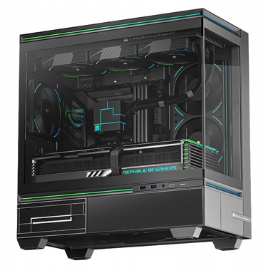 Корпус Thermalright TL-M10 Black, Midi Tower, чорний