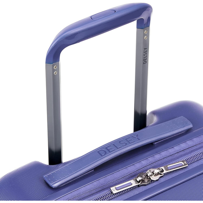 Чемодан DELSEY PARIS Comete 3.0, 20 дюймів, лавандовий, жорсткий, розширюваний, з колесами