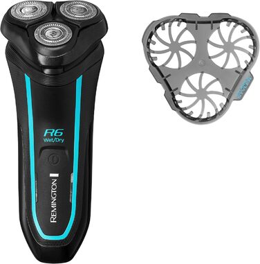 Електричний чоловічий гоління Remington R6 Aqua Rotationsrasierer R6000 – вологий/сухий, USB, 60 хв, з тримером