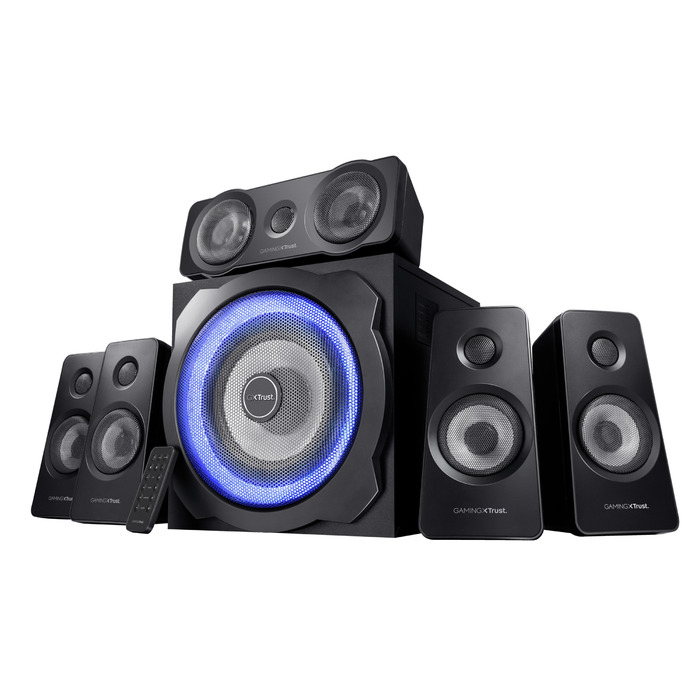 Комплект акустики 5.1 Trust GXT 658 Tytan 90 Вт, чорний