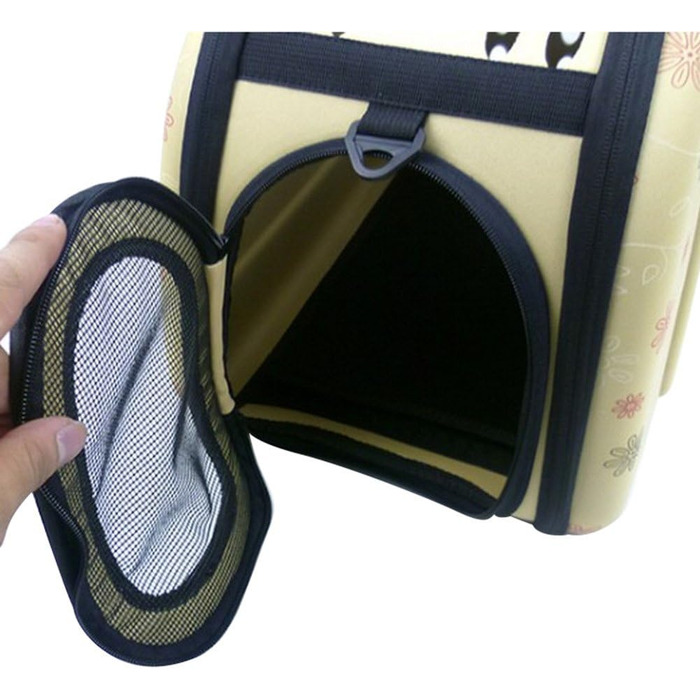 Транспортна сумка для собак та котів: переноска-корзина на плече