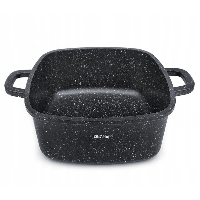 Каструля традиційна Kinghoff Stone, 3,7 л