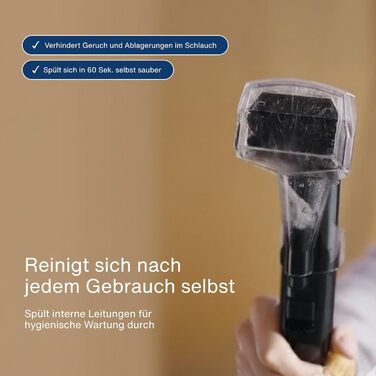 Samako Teppichreiniger Polsterreiniger: компактний ручний пристрій для чищення килимів та м'яких меблів, 400W, 2 великі резервуари для води, підходить для всіх типів тканини