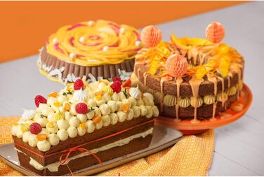 Набір форм для випічки Kaiser Gourmet 4 шт: роз'ємна, для тортів, кексів, антипригарне покриття