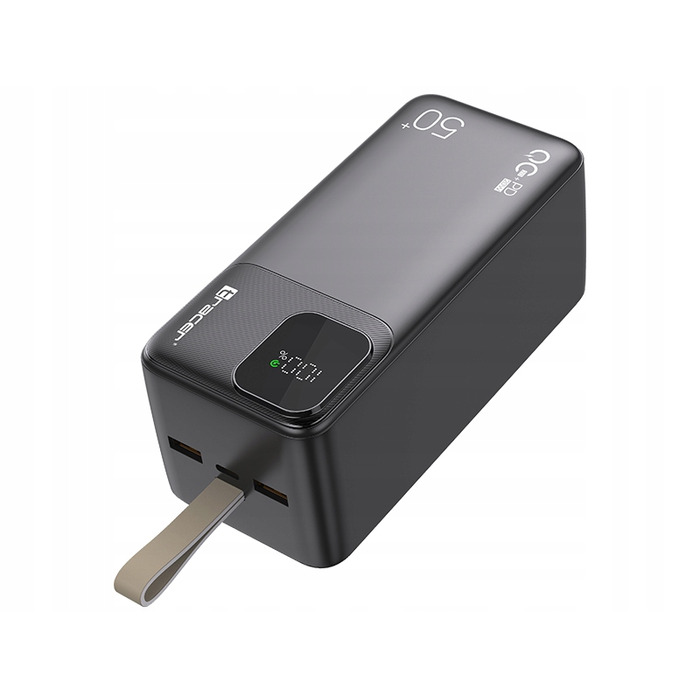 Повербанк Tracer 50000 mAh, чорний