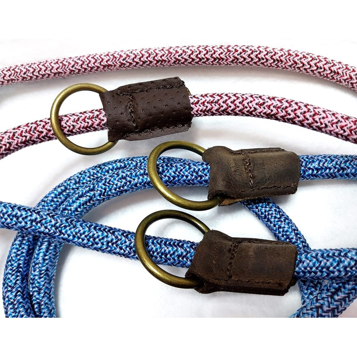 Персоналізований поводок для собак або нашийник: регульований, з натуральної шкіри, зі старовинною латунною фурнітурою