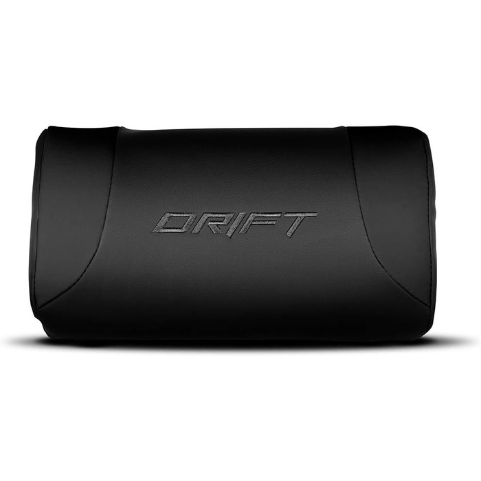Ігрове крісло DRIFT GAMING DR50 (DR50BL) професійне, регулювання висоти, гойдальний механізм, м'які підлокітники, штучна шкіра, чорне, 67x122-131x67 см