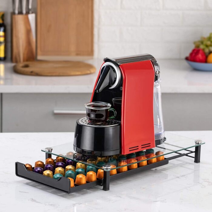 Тримач для капсул Nespresso Originaline на 40 капсул (Чорний)