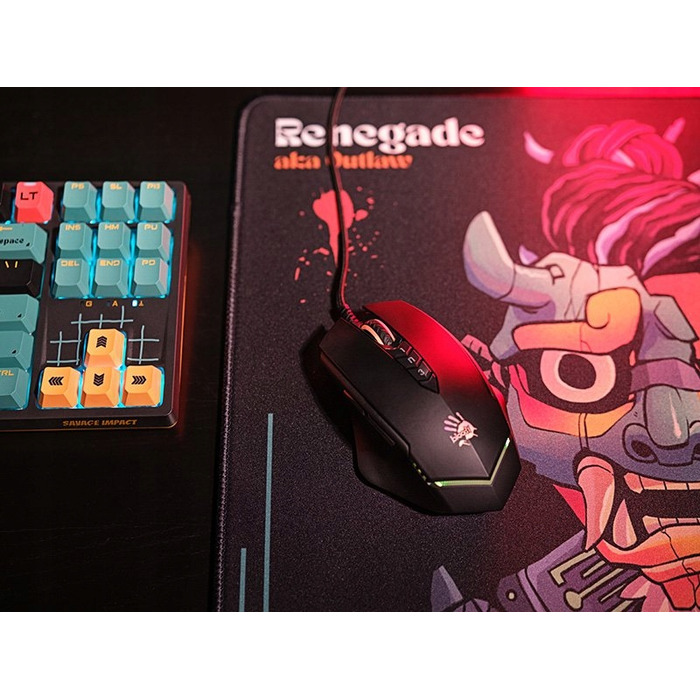Механічна клавіатура A4TECH BLOODY AT87 RENEGADE USB з перемикачами Alpha Switches