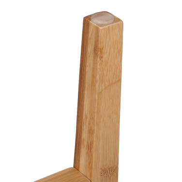 Relaxdays Bamboo Stool with Storage