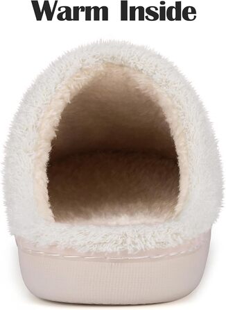 Тапочки зимові Mishansha для жінок та чоловіків, теплі плюшеві, з піною пам'яті, розмір 36-47, жовті та білі