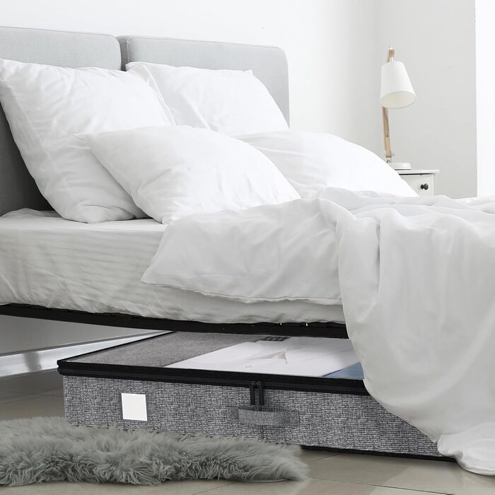 Органайзер для зберігання під ліжком Fixwal, 11 см, 2 шт.