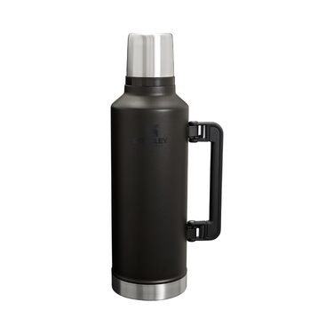 Термос STANLEY 1913 Classic Legendary 2.3л, герметичний, сталевий (чорний) — зберігає тепло та холод до 24 годин