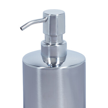 Relaxdays 5-piece Bathroom Set Stainless Steel