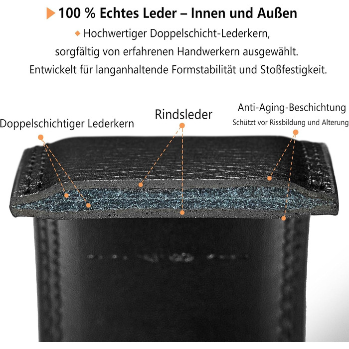 Чоловічий шкіряний ремінь LionVII з автоматичною пряжкою - 3,5 см, регульований, для відпочинку та ділових зустрічей, можна підігнати під обхват 75-125 см, чорний – Kraft