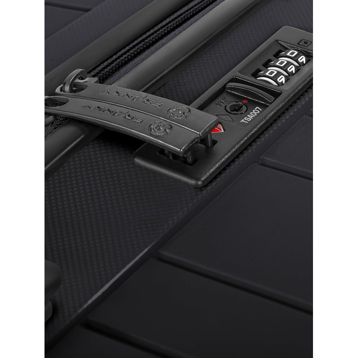 Набір валіз Franky Dallas 3.0 (3 шт.) | Чорний | TSA-замок, 4 колеса, об'єм 36/60/92 л