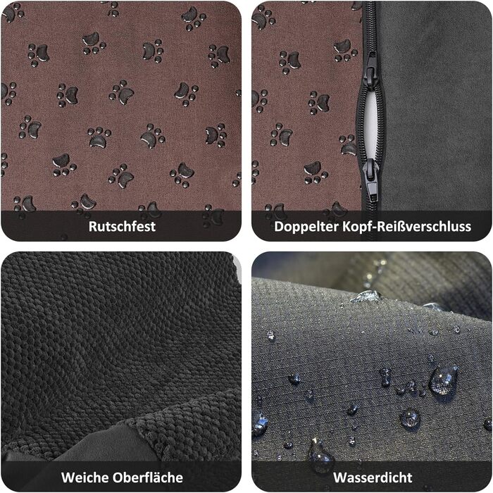 Сходинки для собак Zvonema: 3 сходинки, водонепроникні, з антиковзким покриттям, 60x40x40 см