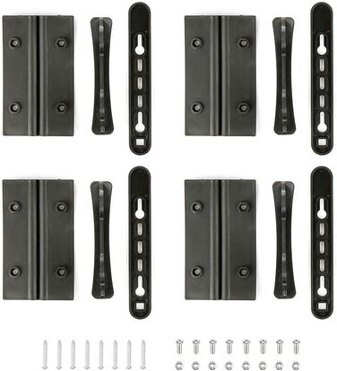 Клітка для собак, металева, розкладна, 310 x 2,5 x 75 см (5 шт., білий)