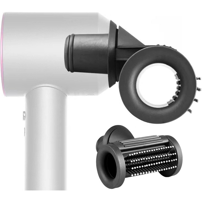Diffuser nozzle for Dyson Airwrap, Gentle Air Attachment Diffuser Styling Concentrator Smoothing Nozzle Accessory for Dyson Supersonic Hair Dryer 2 Modes for Smooth and Fluffy Styling (1 Nozzle)