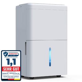 Електричний осушувач повітря Newentor 25L - для підвалу, дому, 215 м³/80 м², з таймером, фільтром, 10 років гарантії