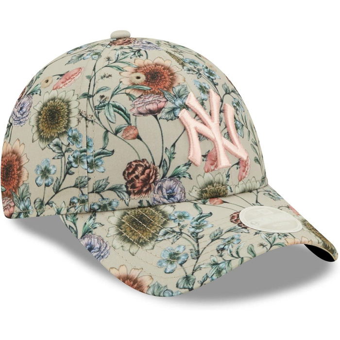 Кепка New Era New York Yankees MLB Floral Stone 9Forty регульована бежева