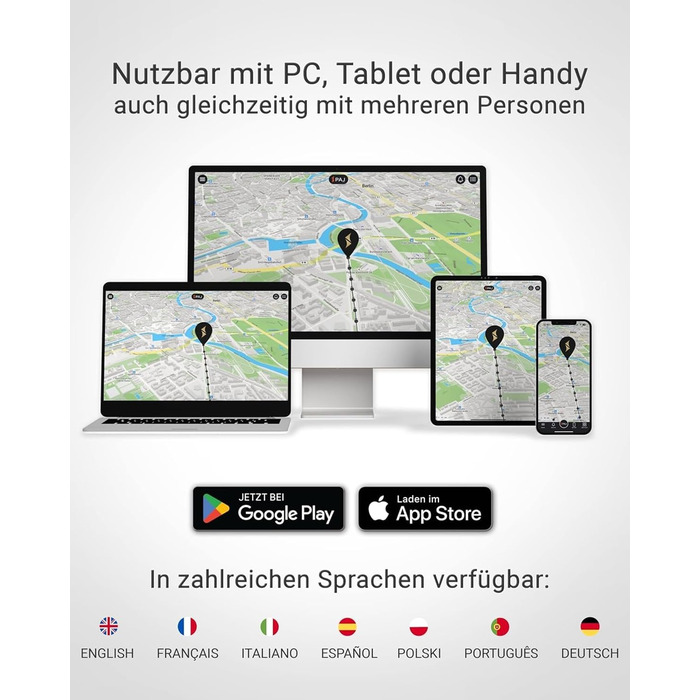 GPS-трекер PAJ Power Finder для авто, мотоциклів, вантажівок із магнітом, Live-трекінгом, акумулятор до 40 днів, до 90 днів у режимі очікування