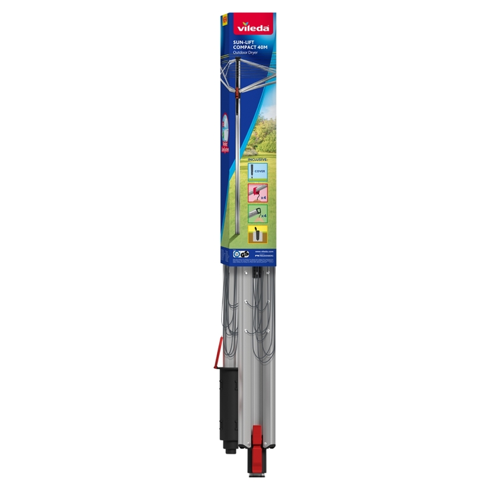 Сушарка для білизни Vileda Sun Lift Compact 40 (вулична)