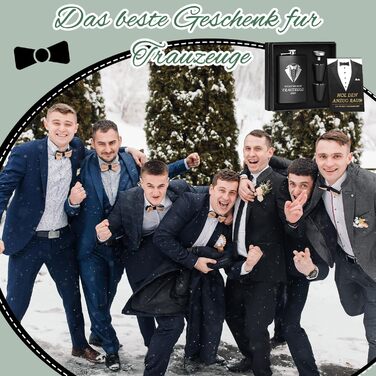 Фляга для друга нареченого з гравіюванням, 8oz, чорна, з 4 стаканчиками та воронкою, подарункова коробка, нержавіюча сталь, для весілля