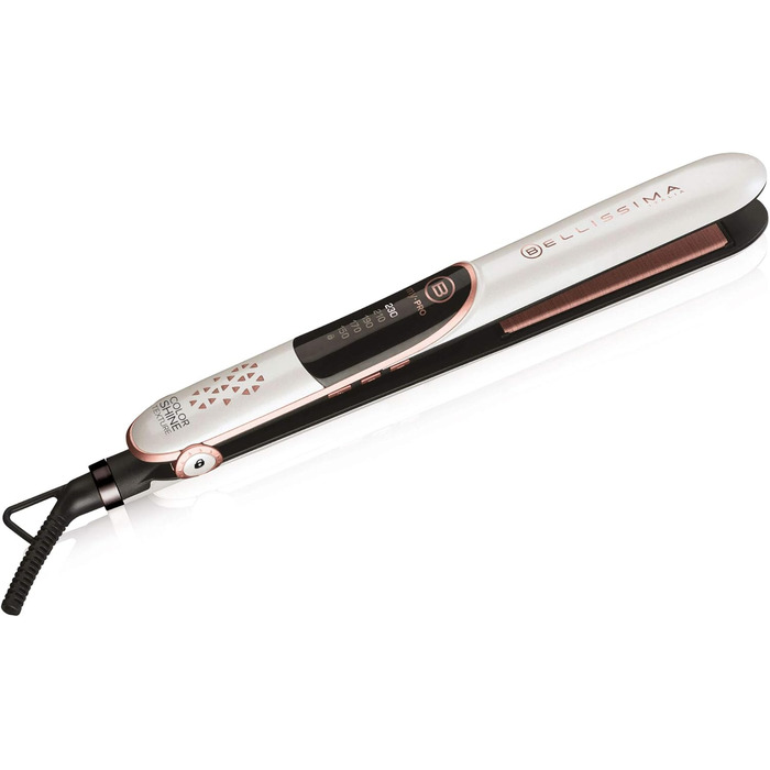 Випрямляч для волосся Bellissima Creativity Color Shine B22, для фарбованого волосся, з регулюванням температури 150-230°C, захисне покриття