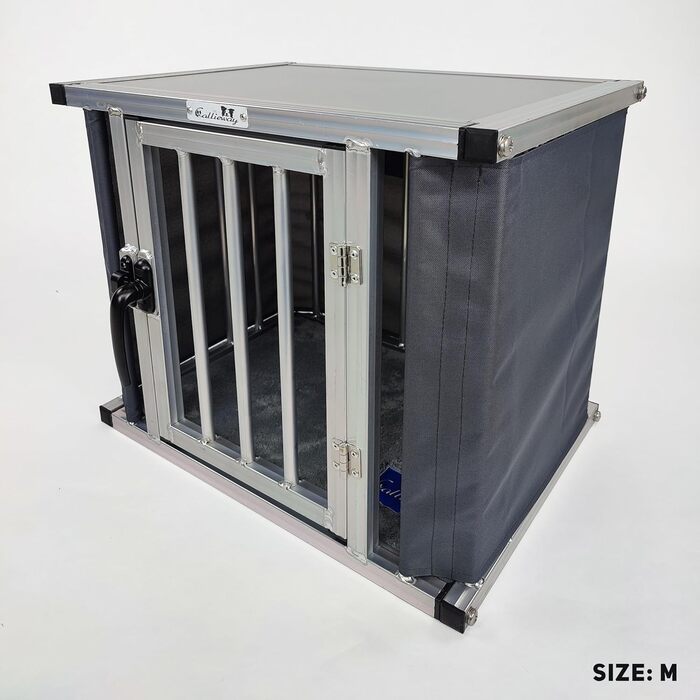 Callieway® ALU DOGBOX - алюмінієва переноска для собак (XL/S)
