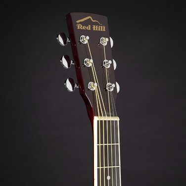Акустична гітара Red Hill D-1-CE Dreadnought з Cutaway, електроакустична, липа, натуральний колір