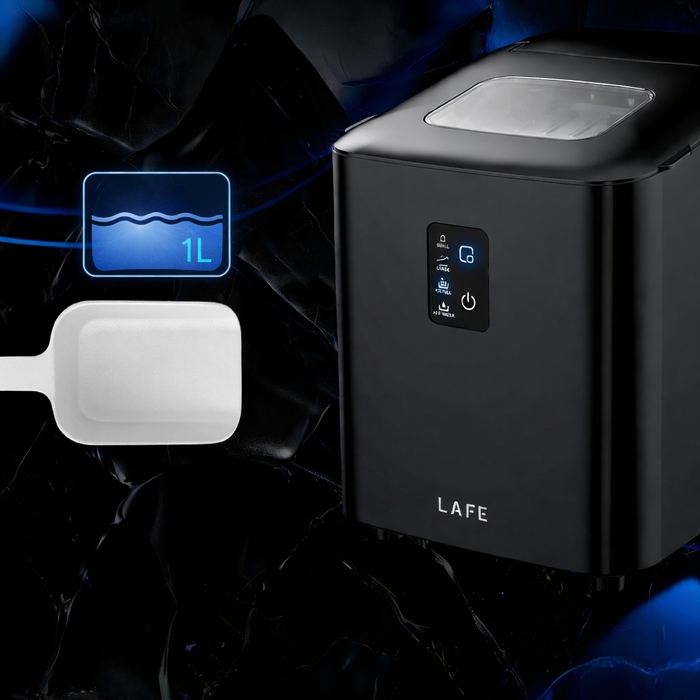 Льодогенератор Lafe Ice Cube Maker, чорний, 120 Вт