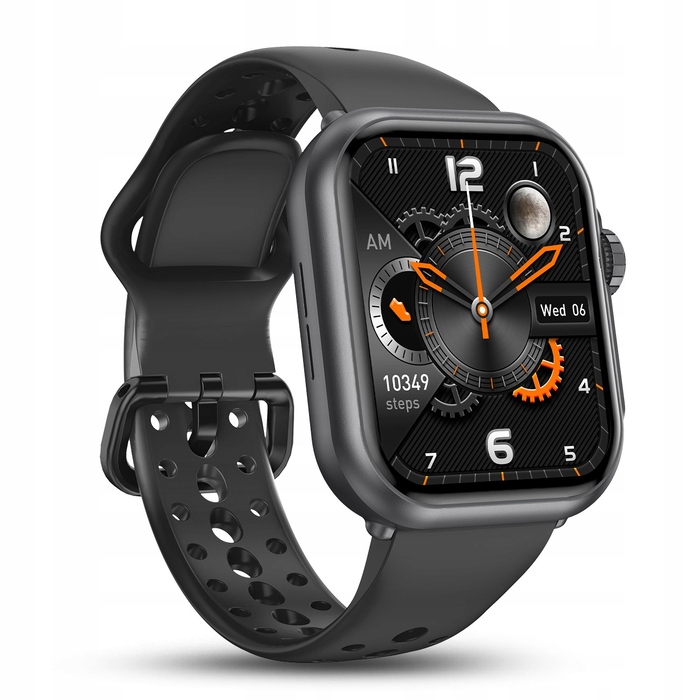 Смарт-годинник JG Smart JGS-K62W 1000mAh, чорний