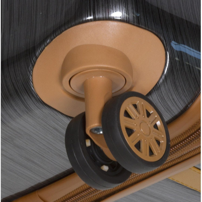 Набір валіз Dejuno Monroe New Generation 3 шт. з TSA замком, чорний