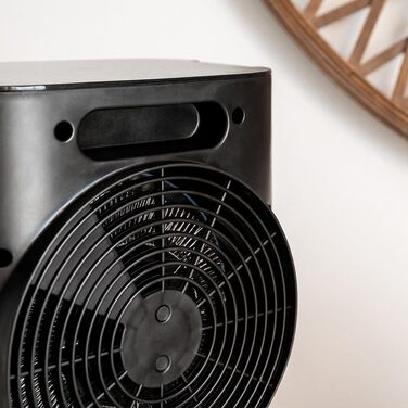 Теплова гармата Cecotec ReadyWarm 2070 Max Force, 2000 Вт, 3 режими роботи (охолодження/тепло/жар), вертикальна, чорна