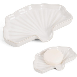 Керамічна мильниця з піддоном Antis's Home, зелена, для ванної кімнати, душа та умивальника, сучасний дизайн