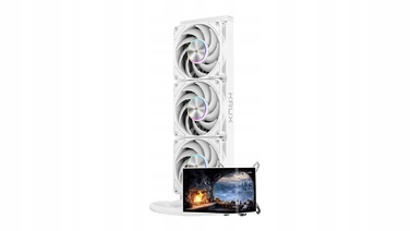 Рідинне охолодження процесора Krux HydroArc 360 White