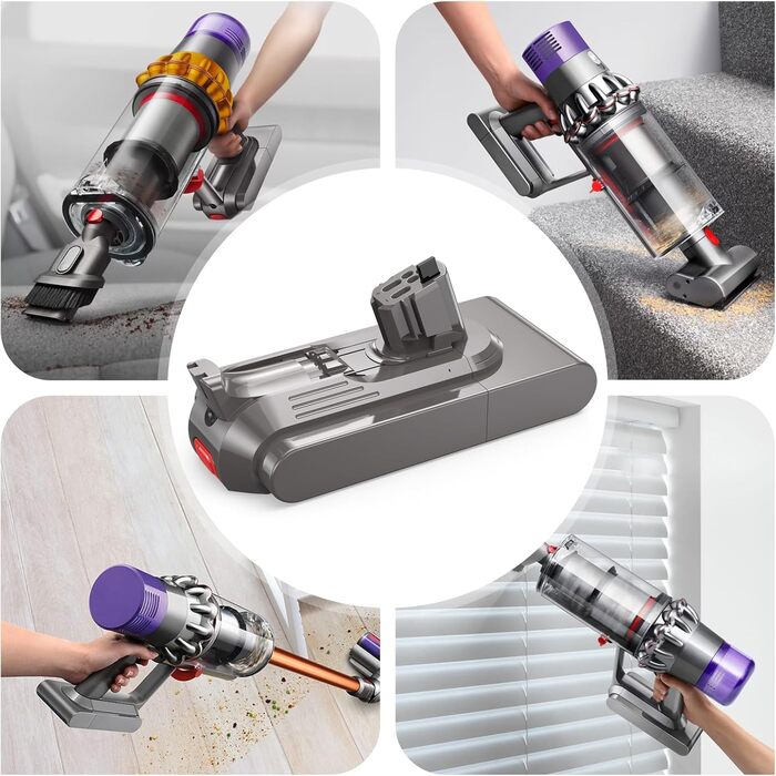 Акумулятор NASTIMA 25,2V 3900mAh Li-ion для пилососів Dyson V11, V15 (970425-01, 970938-01)