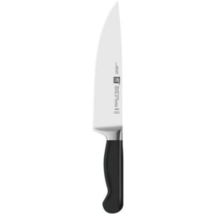 Набір ножів ZWILLING 8-ти частинний у дерев'яному блоці, Ніж, Точилка, Ножиці, Нержавіюча сталь, Ручки з пластику з заклепками, Чорний, Зроблено в Німеччині