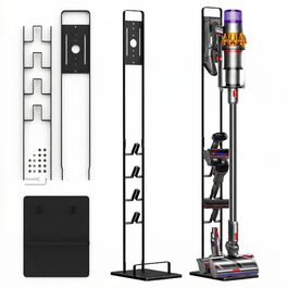 Підставка для пилососа Dyson V15, V12, Gen5, V11, V10, V8, V7 - сталева, 127 см, без свердління