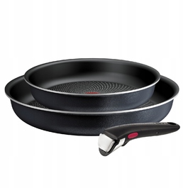 Набір сковорідок Tefal Ingenio So'Light (22 та 28 см), 3 предмети, для індукційних плит