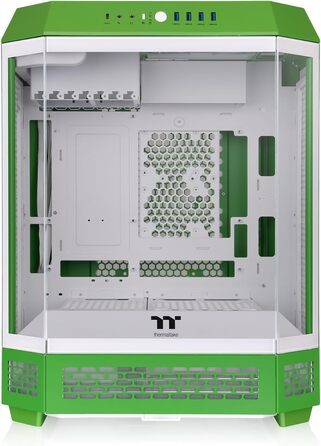 Корпус для ПК Thermaltake The Tower 600 Mid Tower, приховані конектори, колір Light-Year Green